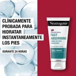 Crema Pies Hidratante Absorción Inmediata con Glicerina