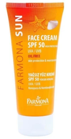 Crema Solar facial sin Aceite SPF 50