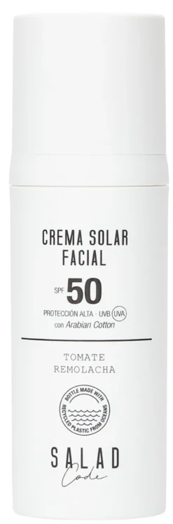 Crema Solar Facial Tomate y Remolacha SPF50