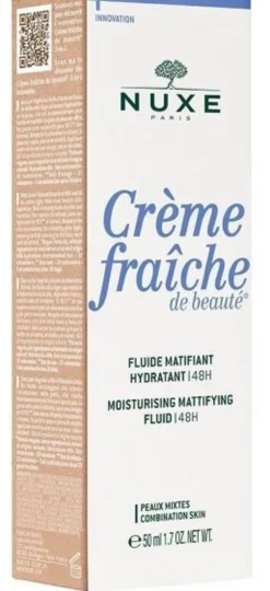 Crème Fraîche de Beauté Fluido Matificante Hidratante