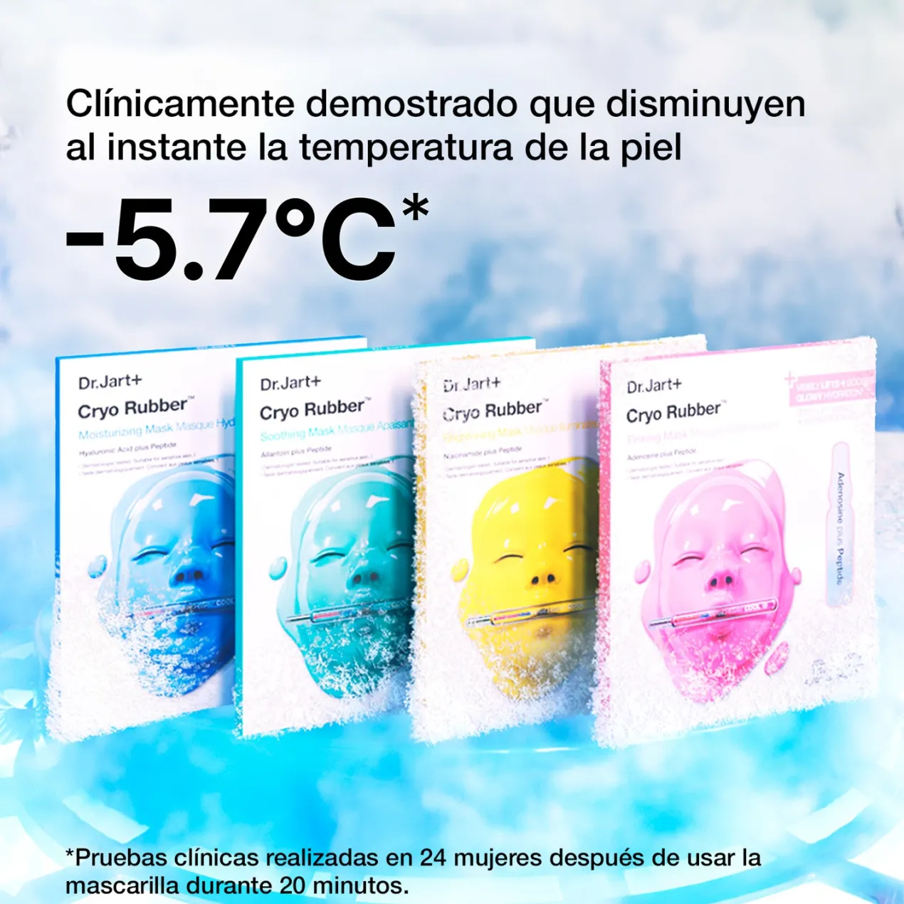 Cryo Rubber Mascarilla Facial Hidratante