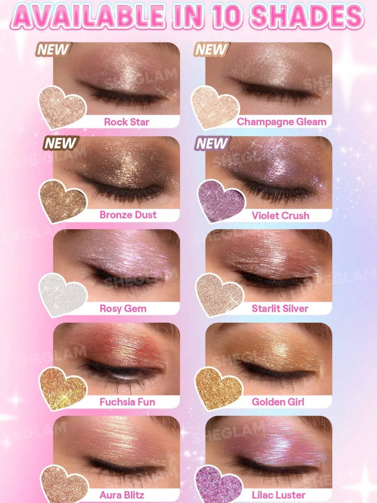 Crystal Jelly Glaze Sombra de Ojos en Barra