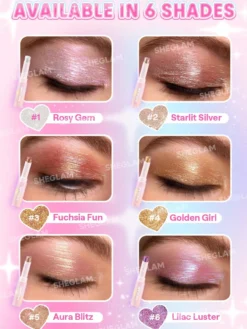 Crystal Jelly Glaze Sombra de Ojos en Barra