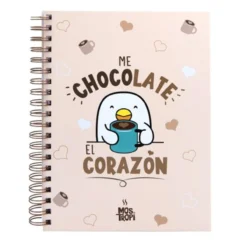 Cuaderno Me Chocolate El Corazón A4