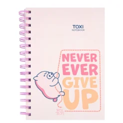 Cuaderno Never Ever Give Up