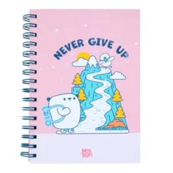 Cuaderno Never Give Up A5