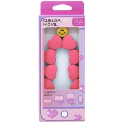 Cuelga Móvil Corazones Rosa