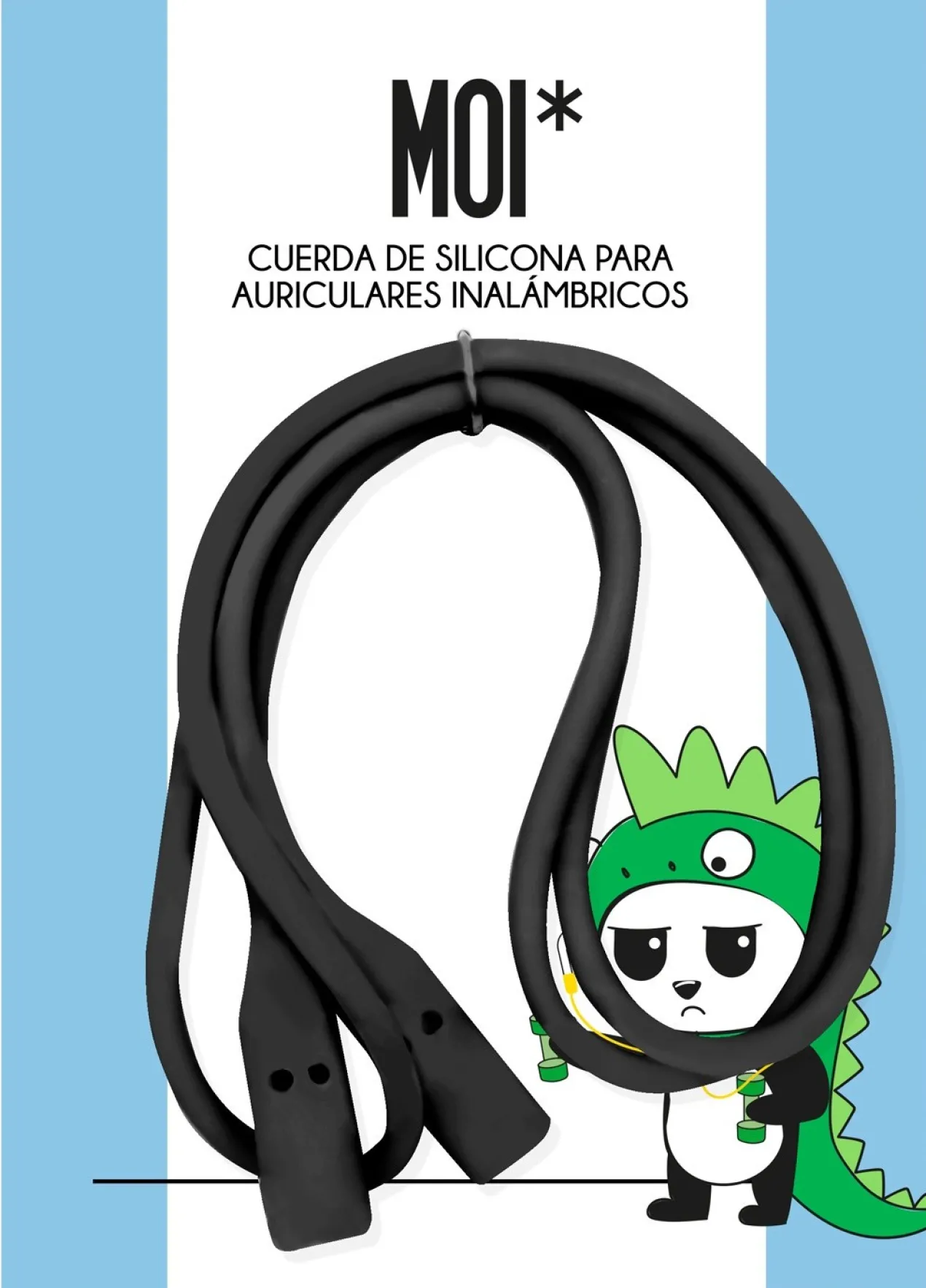 Cuerda de Siliciona para Auriculares Inalámbricos