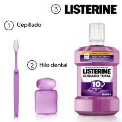 Cuidado Total Enjuague Bucal Sabor Menta