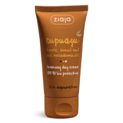Cupuaçu Crema facial autobronceadora de día SPF10