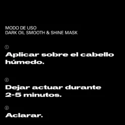 Dark Oil Mascarilla Nutritiva y Ligera Profesional