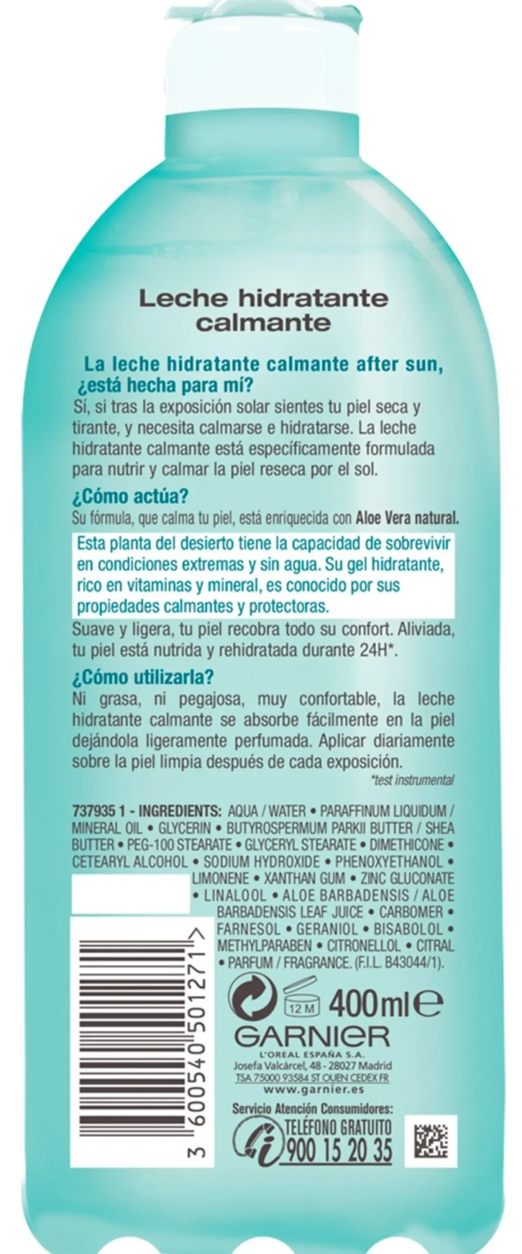 Delial After Sun Leche Hidratante Calmante