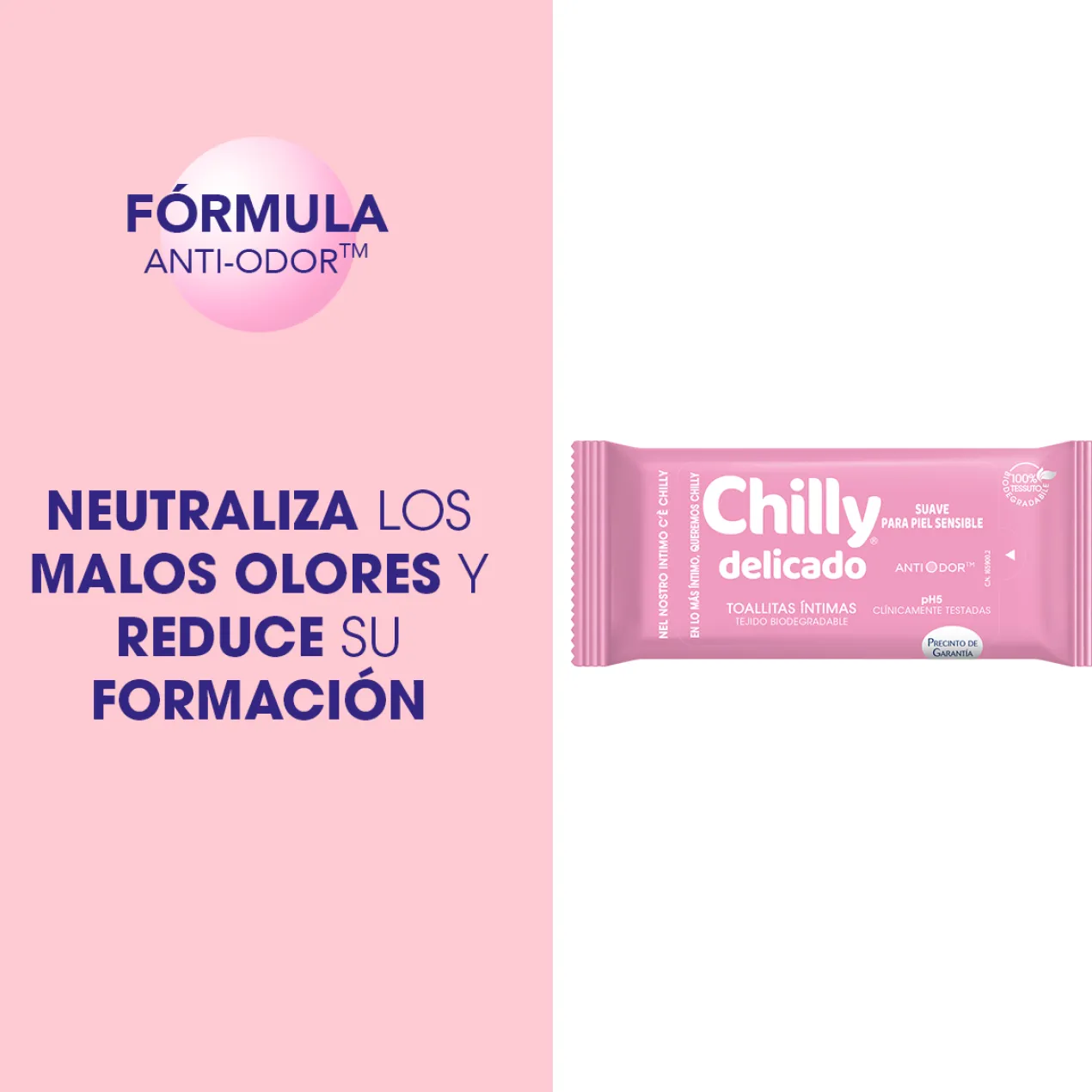 Delicado Toallitas Fórmula Suave