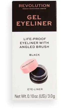 Delineador de Ojos en Gel con Brocha
