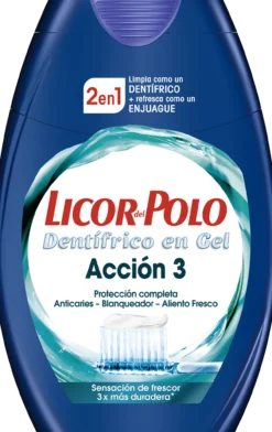 Dentífrico en Gel 2 en 1 Acción 3
