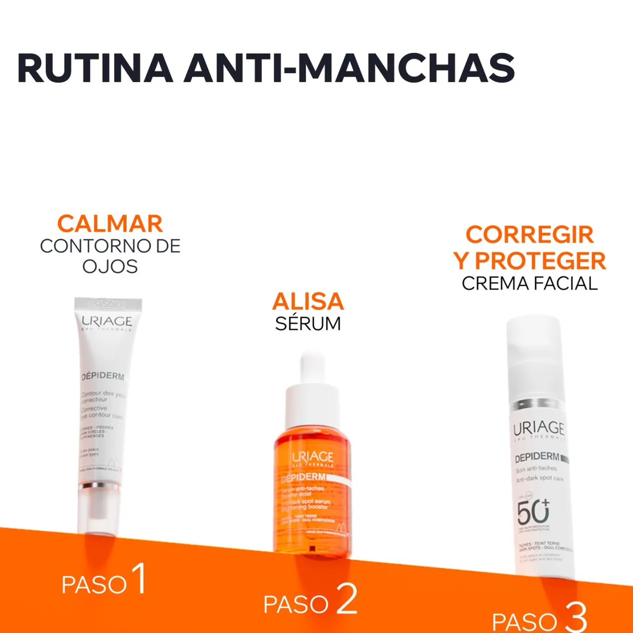 Depiderm Cuidado de Día Antimanchas SPF50+