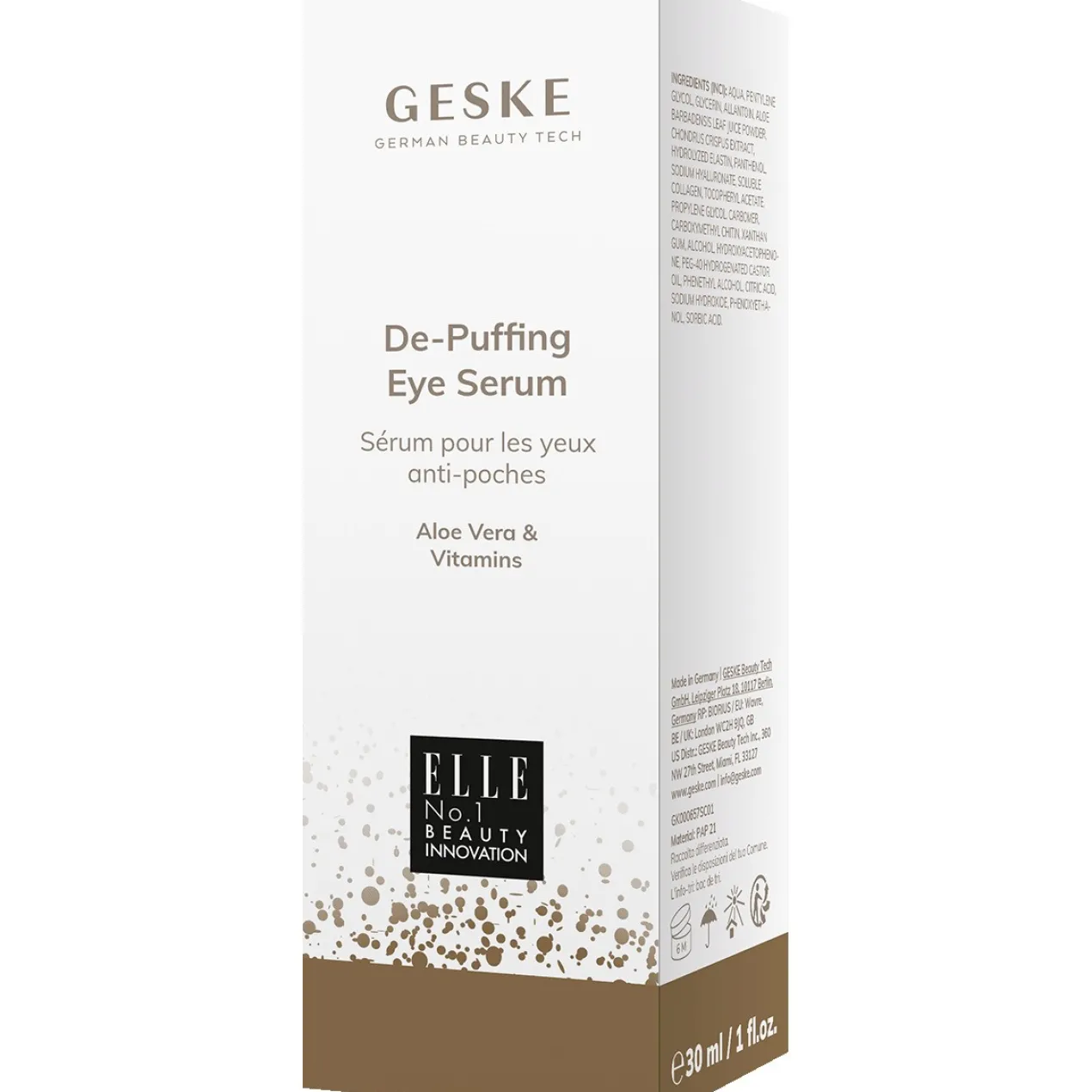 De-Puffing Eye Serum Contorno de Ojos