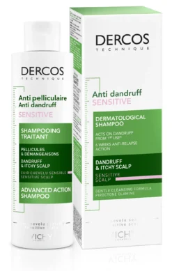 Dercos Champú Anticaspa para Cuero Cabelludo Sensible