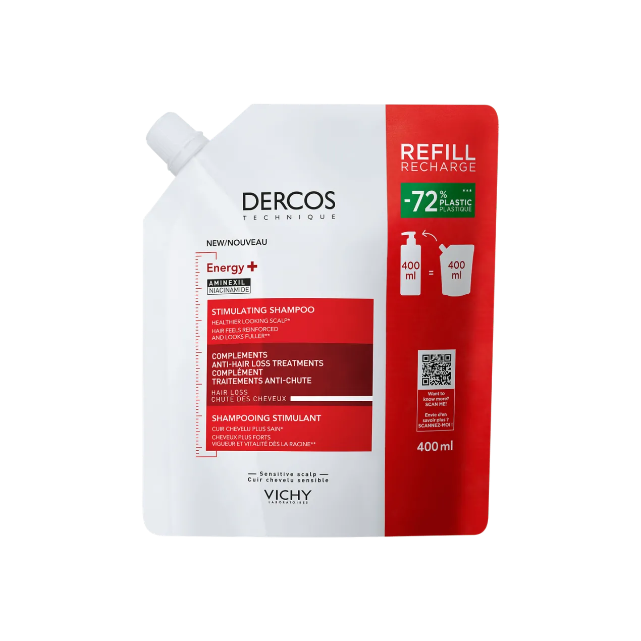 Dercos Technique Champú Estimulante Energy+