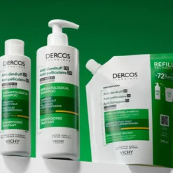 Dercos Technique Ecorefill Champú Anticaspa para Cabellos Secos