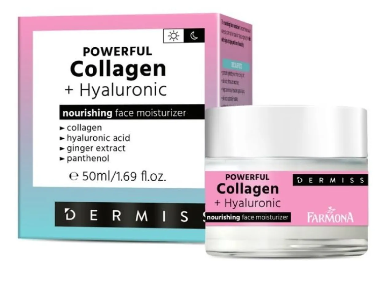 Dermiss Powerful Crema Facial Nutritiva con Colágeno + Ácido Hialurónico