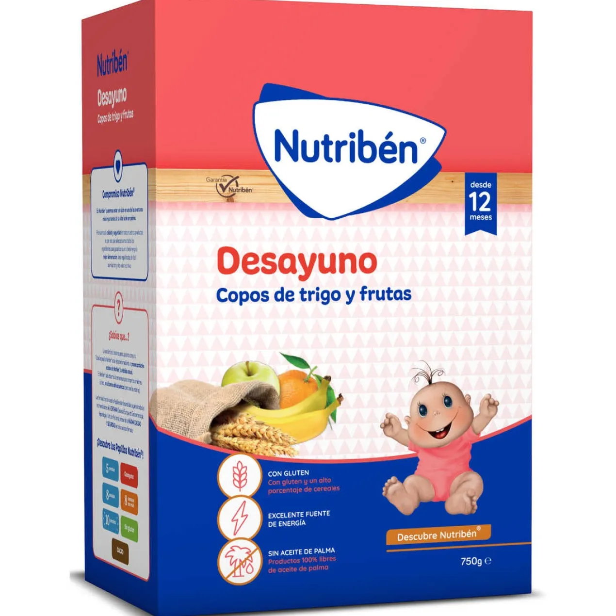 Desayuno Copos de Trigo y Frutas