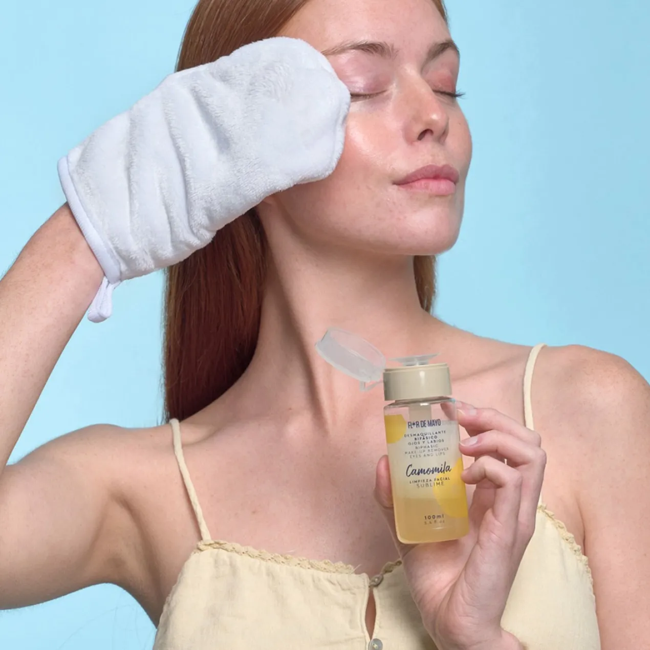 Desmaquillante Bifásico para Ojos y Labios con Camomila