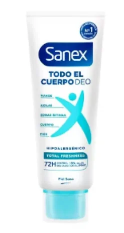 Desodorante Crema Corporal Total Freshness