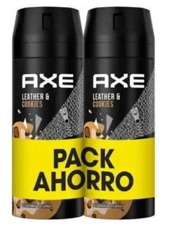 Desodorante Leather & Cookies 48H Spray pack ahorro