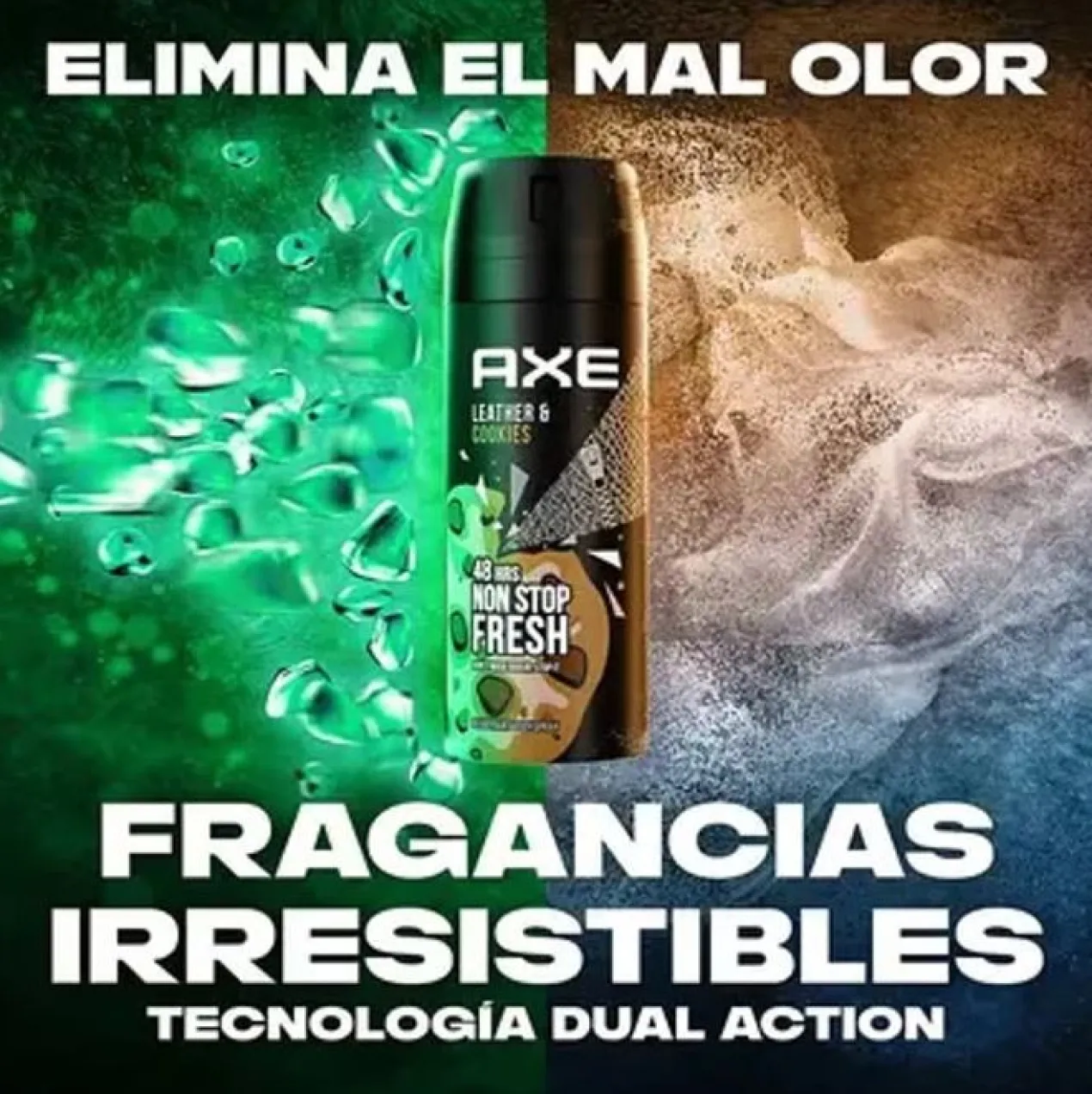 Desodorante Leather & Cookies 48H Spray pack ahorro