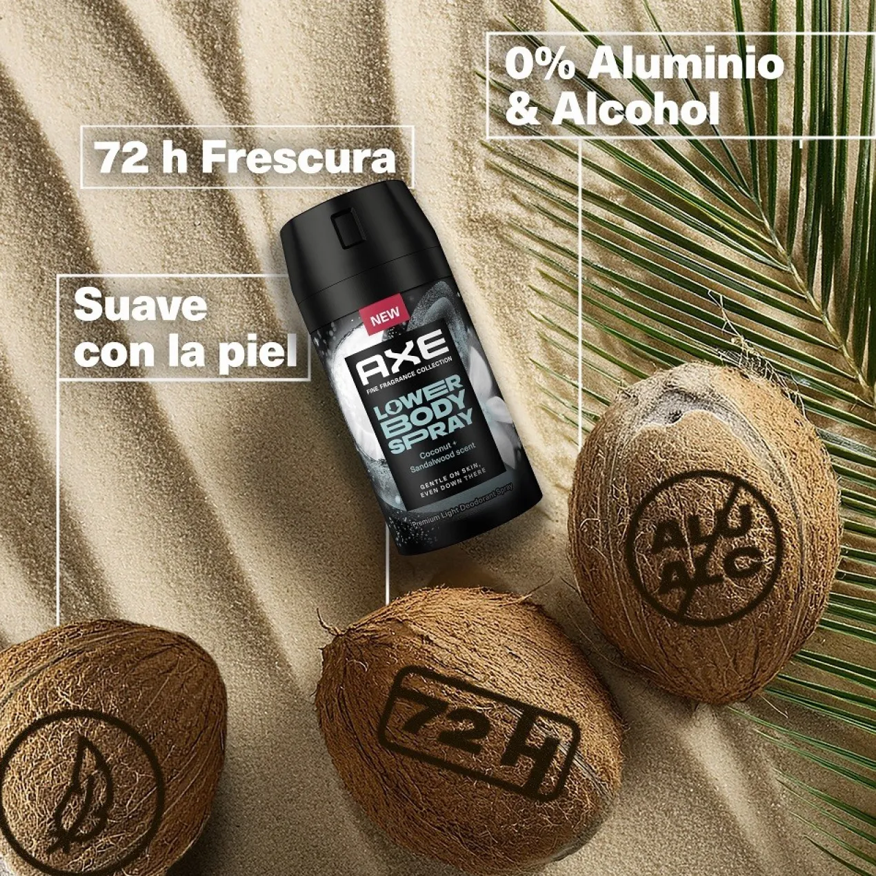 Desodorante para Ahí Abajo Coconut