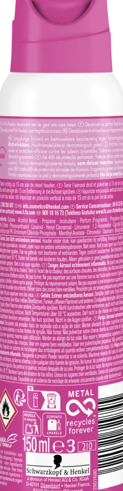 Desodorante Pink Passion spray