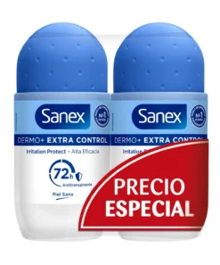 Desodorante Roll-On Dermo+ Extra Control 72h Antitranspirante