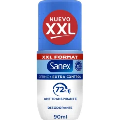 Desodorante Roll-On Dermo+ Extra Control 72h Antitranspirante