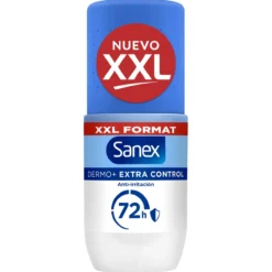 Desodorante Roll-On Dermo+ Extra Control 72h Antitranspirante