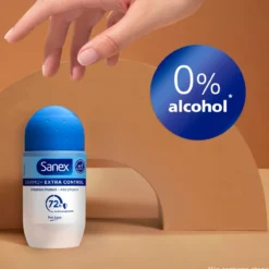 Desodorante Roll-On Dermo+ Extra Control 72h Antitranspirante