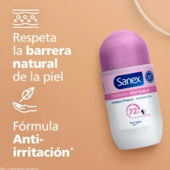Desodorante Roll-On Dermo Invisible 72h Antitranspirante