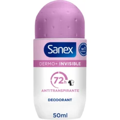 Desodorante Roll-On Dermo Invisible 72h Antitranspirante