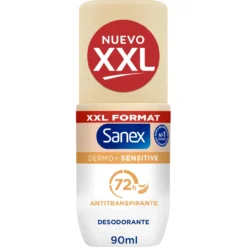 Desodorante Roll-On Dermo+ Sensitive 72h Antitranspirante