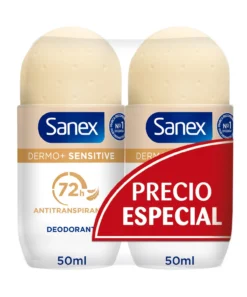 Desodorante Roll-On Dermo+ Sensitive 72h Antitranspirante