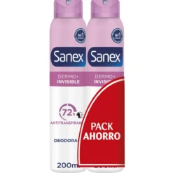 Desodorante Spray Dermo Invisible Protección Antitranspirante 72h