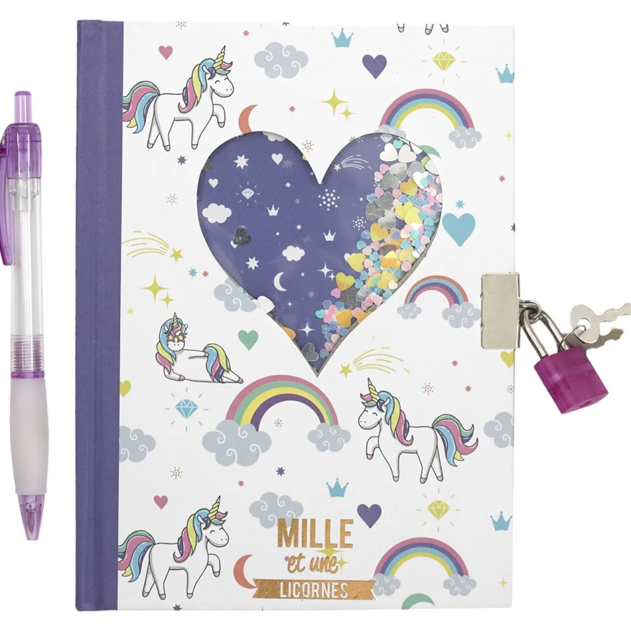 Diario Unicornio con Bolígrafo