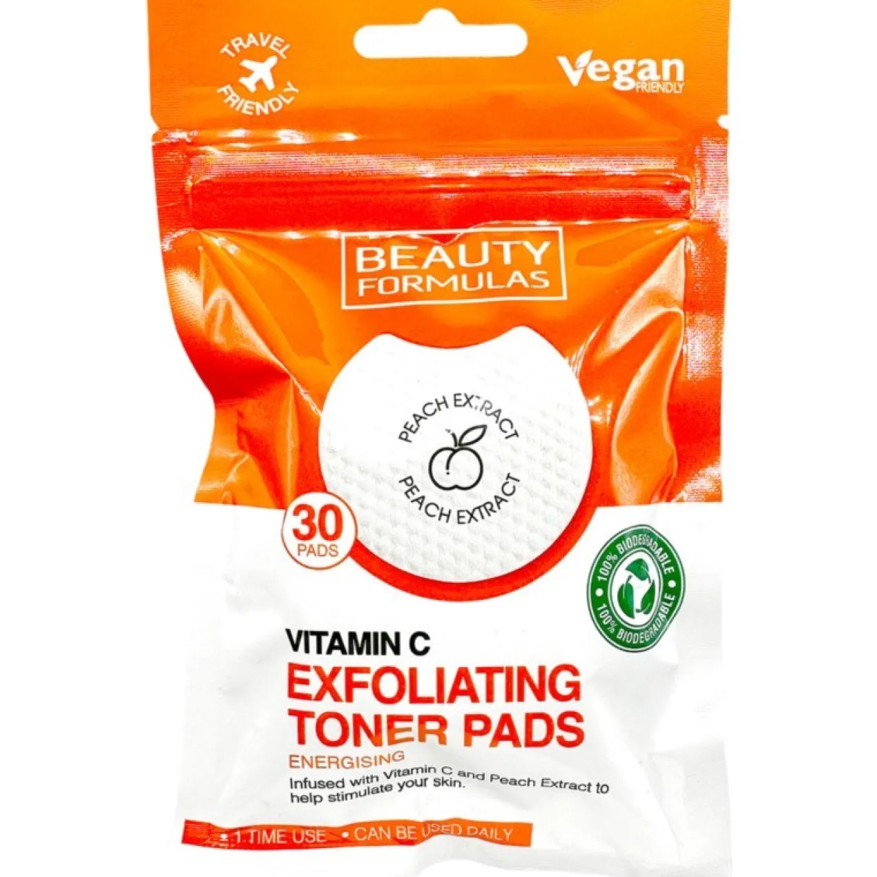 Discos Limpiadores Faciales Exfoliantes Vitamina C