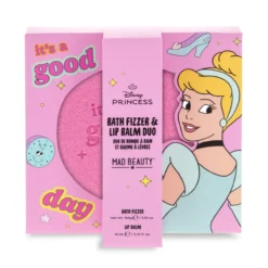 Disney Princess Bomba de Baño + Bálsamo Labial