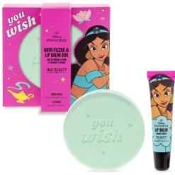 Disney Princess Bomba de Baño + Bálsamo Labial