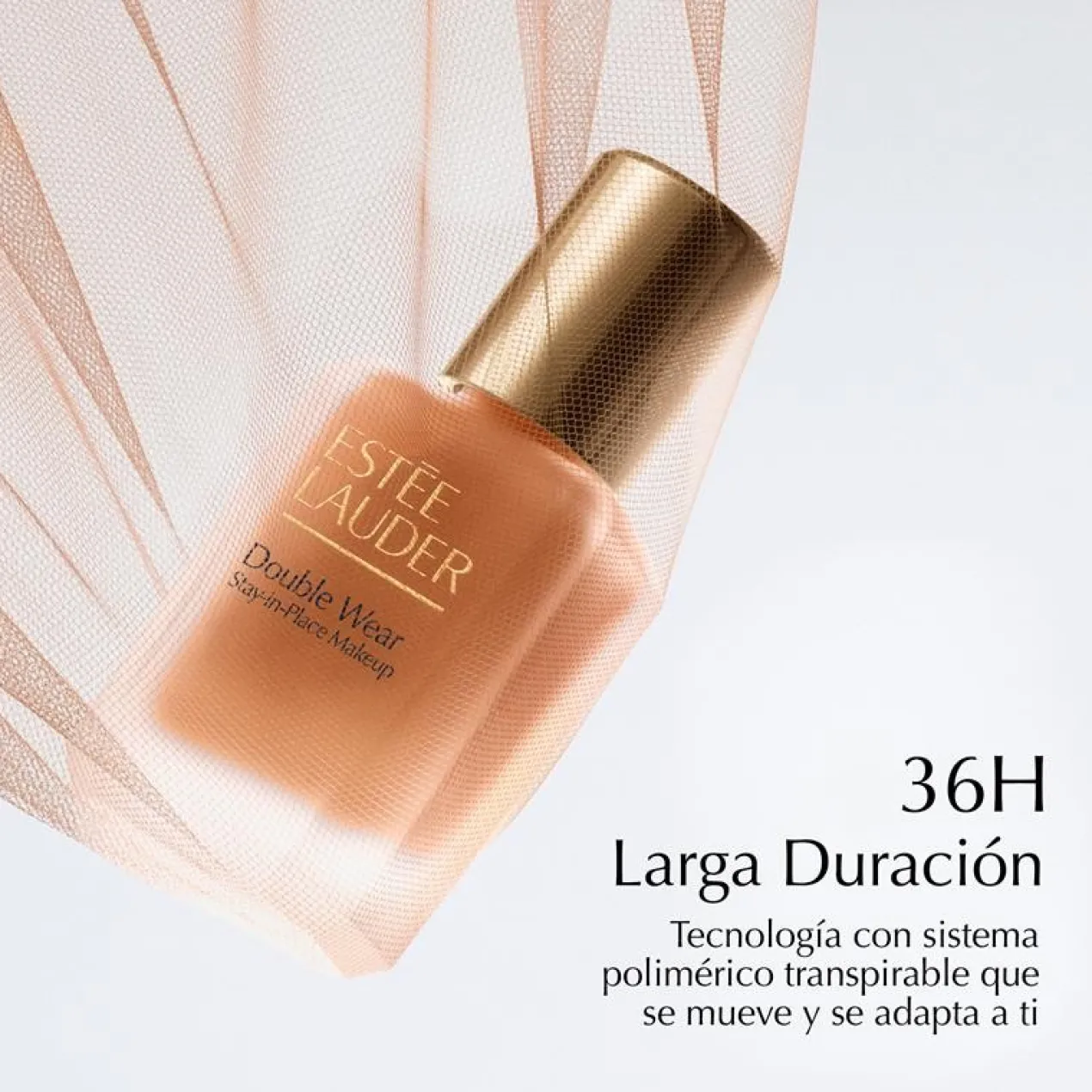 Double Wear Stay-In-Place Base de Maquillaje Mate Larga Duración SPF10