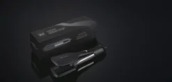 Duet Style Black Plancha de Pelo de Aire Caliente 2 en 1