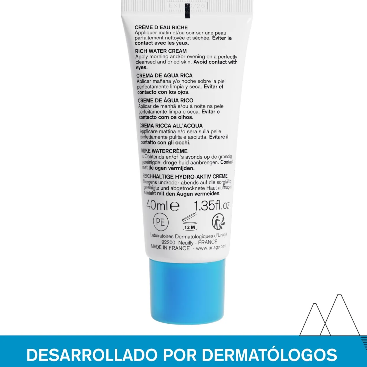 Eau Thermale Crema de Agua Rica
