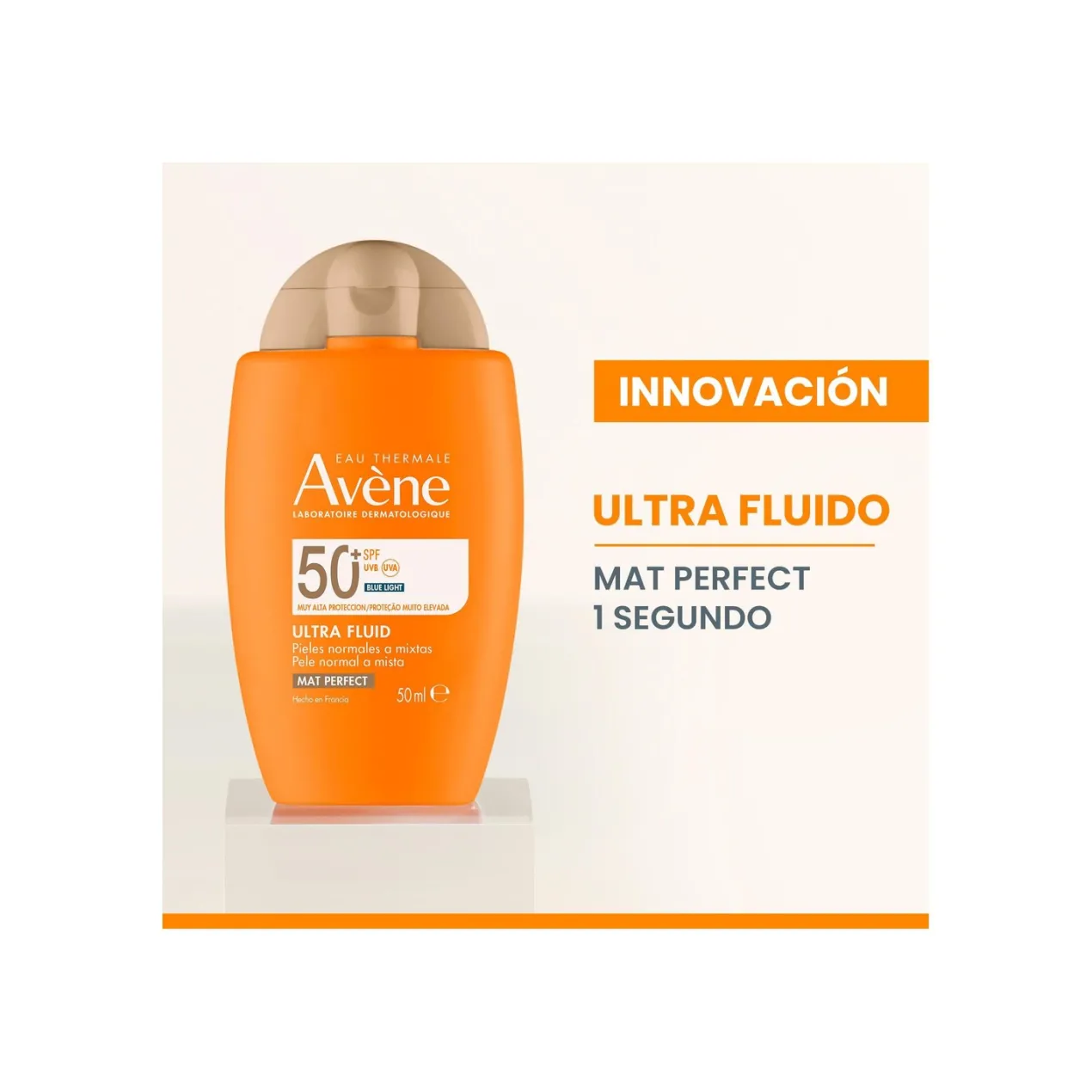 Eau Thermale Ultra Fluido Invisible Mat Perfect 50+