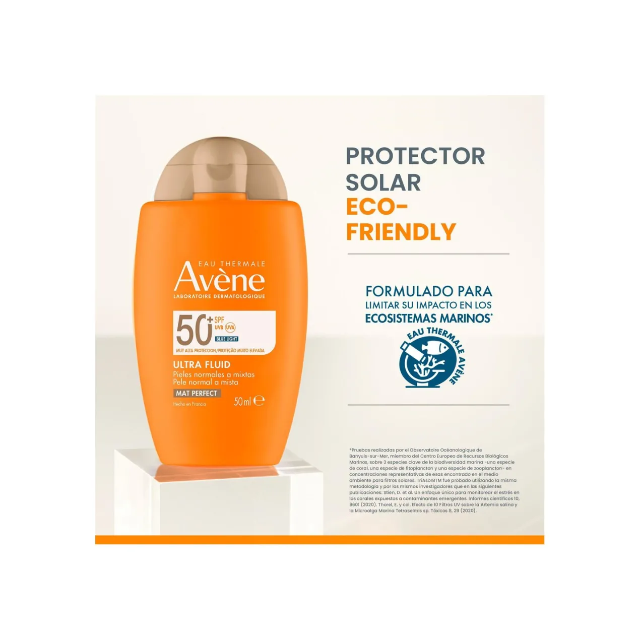 Eau Thermale Ultra Fluido Invisible Mat Perfect 50+